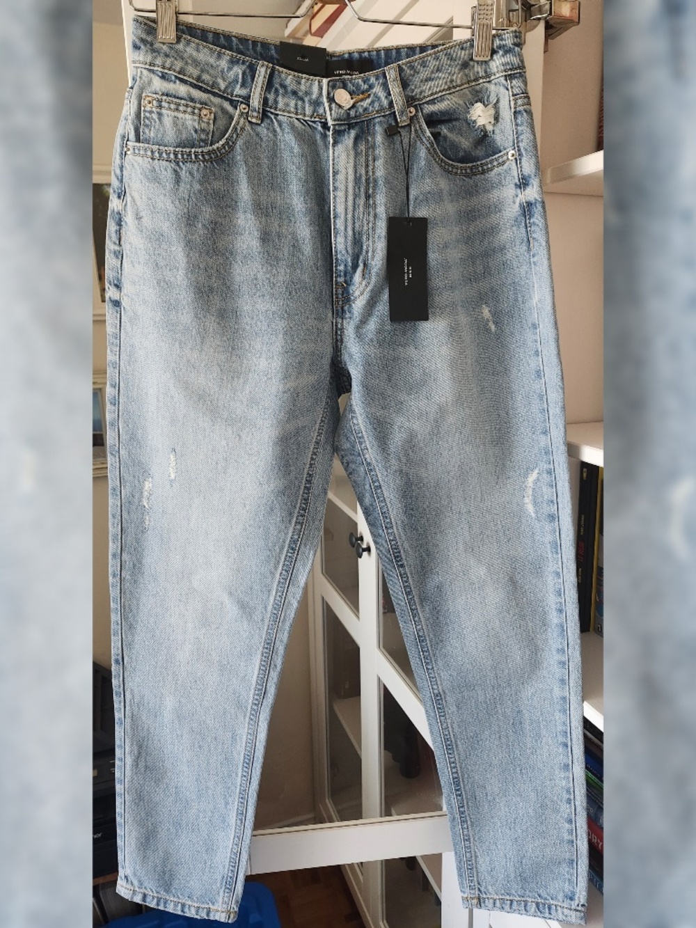 Women's VERO MODA high rise mom ankle jeans -